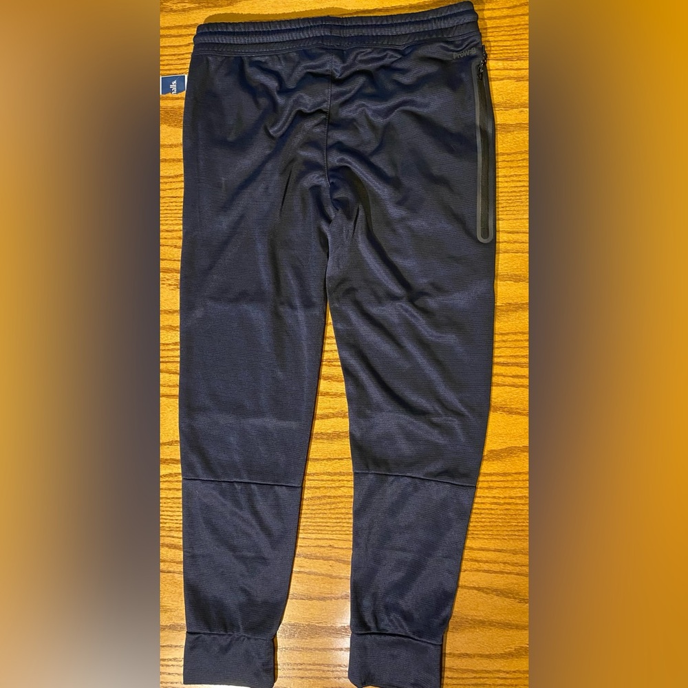 NWT spider active wear Large Sweatpants Dark Blue